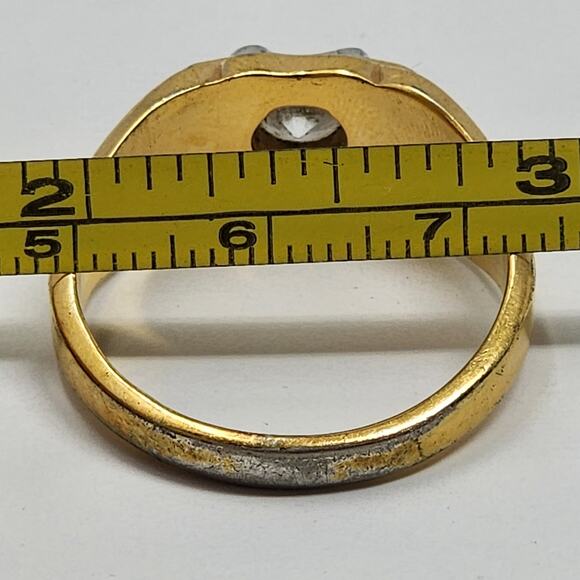Vintage 14K Gold Size 13 Ring - Picture 6 of 8